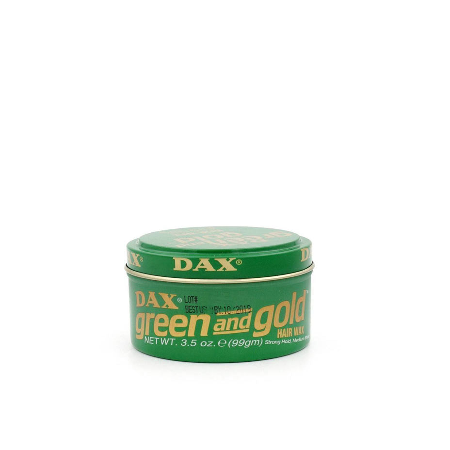 DAX - GREEN AND GOLD WAX - 100GR - Cosmetics Afro Latino