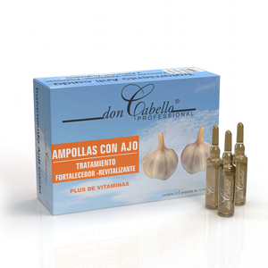 Don Cabello Ampollas capilares – Fortalece las fibras capilares – 12 Ampollas x 10 ml - Cosmetics Afro Latino