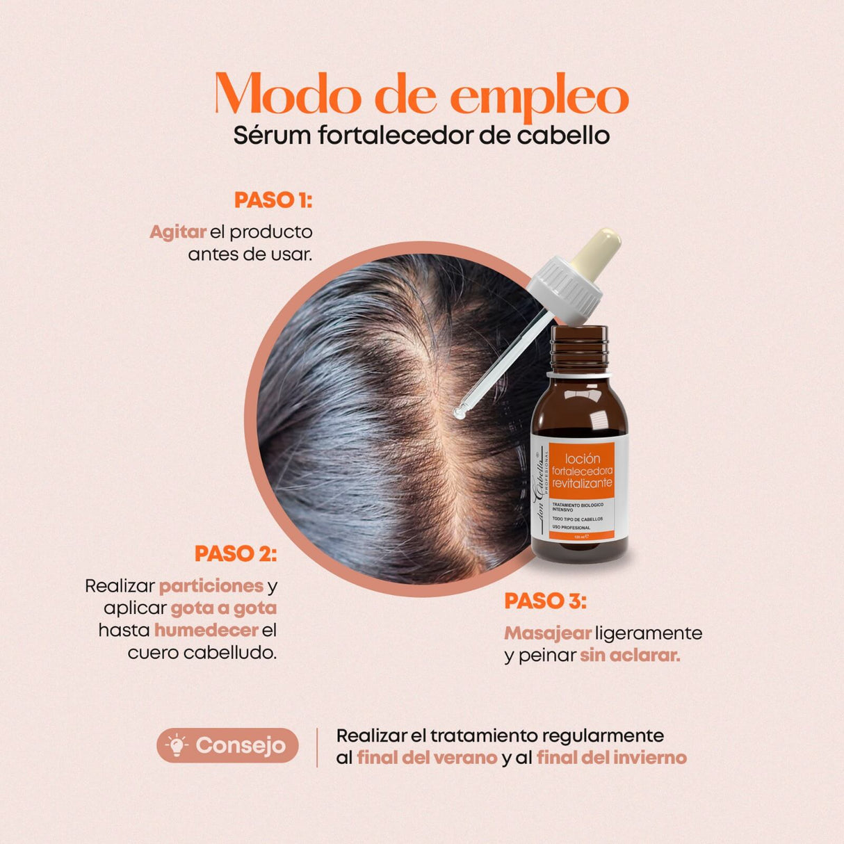 Don Cabello Sérum Fortalecedor de Cabello, 125 ml - Cosmetics Afro Latino