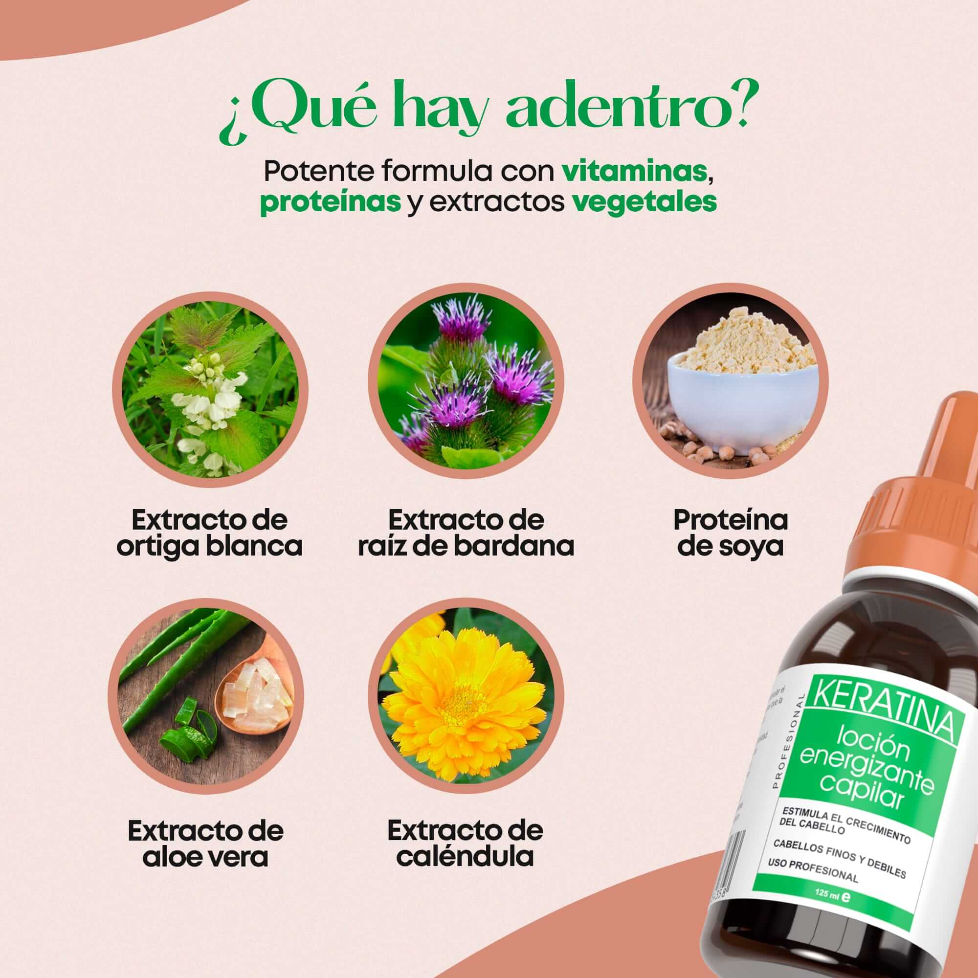 Don Cabello - Sérum Regenerador Capilar, Tónico Crecimiento Del Cabello - 125 Ml - Cosmetics Afro Latino