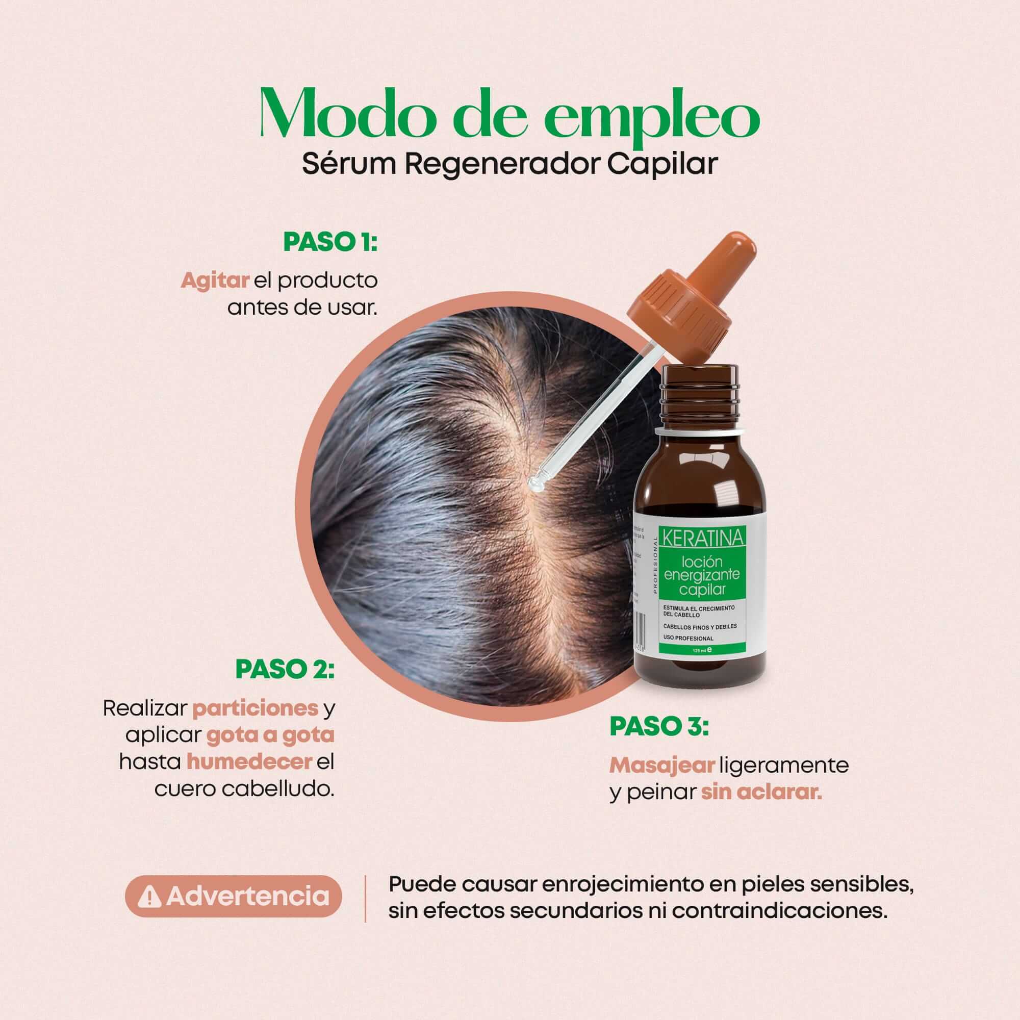 Don Cabello - Sérum Regenerador Capilar, Tónico Crecimiento Del Cabello - 125 Ml - Cosmetics Afro Latino