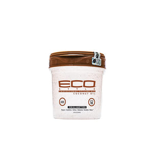 ECO STYLE - STYLING GEL COCONUT OIL - 236 ML - Cosmetics Afro Latino