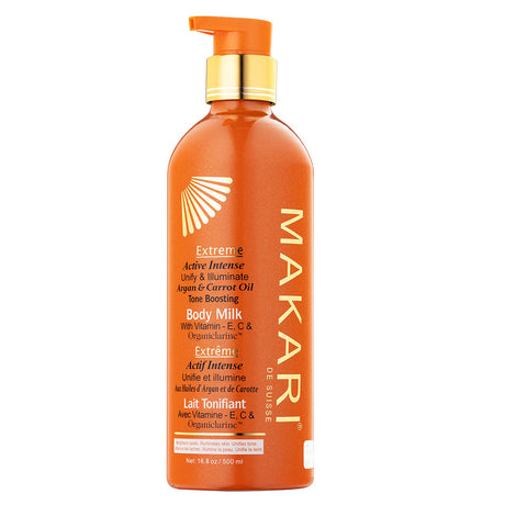 Makari Loción corporal potenciadora del tono Extreme Argan & Carrot Oil - 500 ml - Cosmetics Afro Latino