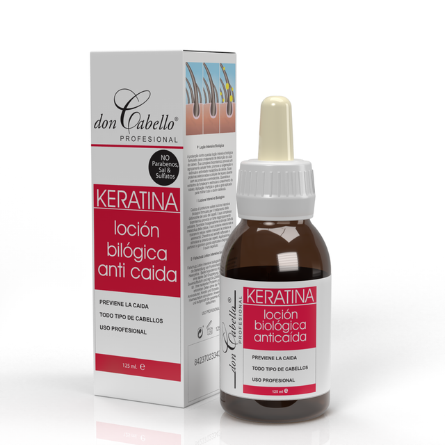 Don Cabello Loción biológica, Tratamiento capilar anticaída 125ml - Cosmetics Afro Latino