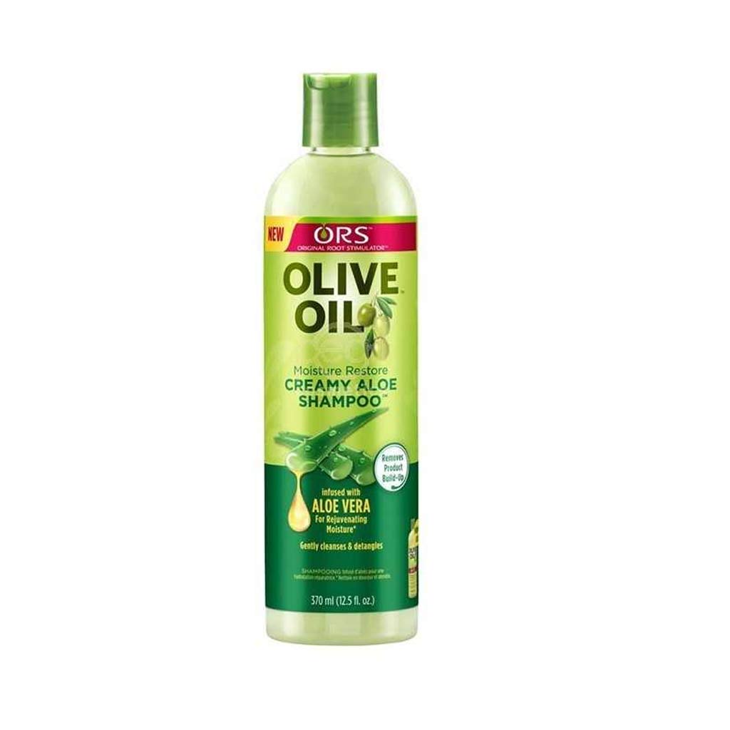 ORS OLIVE OIL  CREAM ALOE SHAMPOO 370 ML - Cosmetics Afro Latino