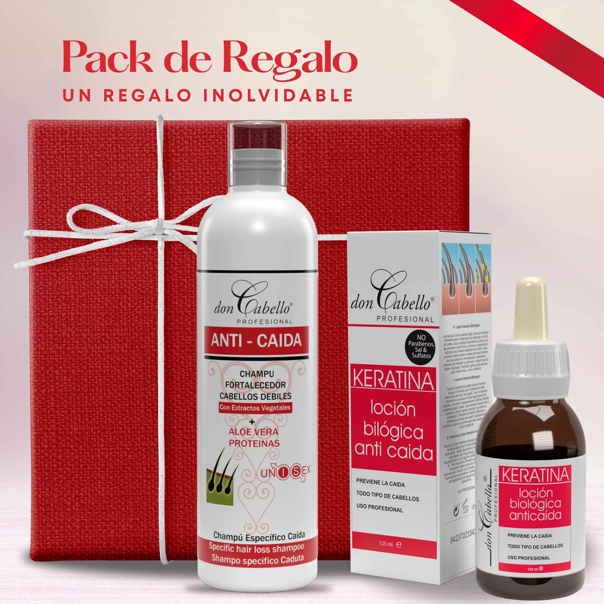 Pack Anticaída Fortalecedor - Don Cabello - Cosmetics Afro Latino