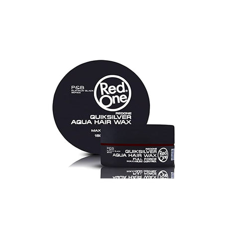 RED ONE- AQUA HAIR WAX QUIKSILVER – 150 ML - Cosmetics Afro Latino