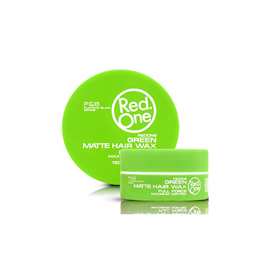 RED ONE- MATTE HAIR  WAX GREEN – 150 ML - Cosmetics Afro Latino