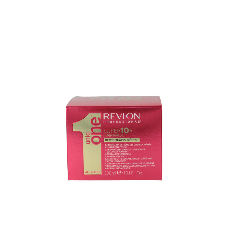 REVLON- UNIQ ONE - MASCARILLA CABELLO DAÑADO -300ML - Cosmetics Afro Latino