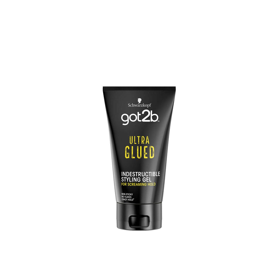 SCHWARZKOPF GOT2B -HAIR ULTRA GLUED STYLING GEL - 150ML - Cosmetics Afro Latino