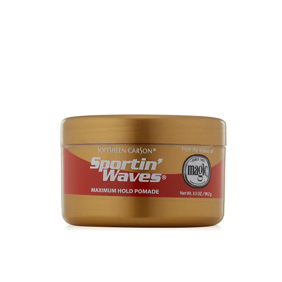 SOFTSHEEN CARSON-SPORTIN´WAVES MAXIMUN HOLD POMADE- 99.2 G - Cosmetics Afro Latino