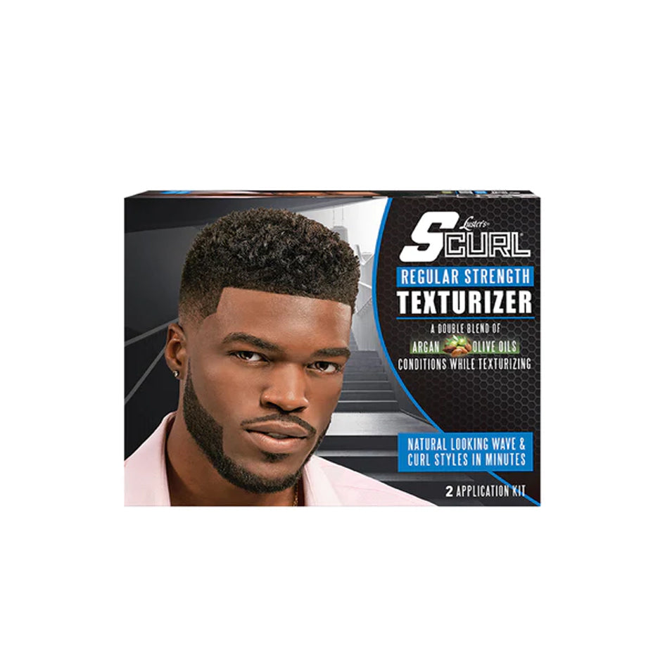 LUSTER`S SCURL  REGULAR STRENTH TEXTURIZER- REGULAR 2 APPLICATION KIT - Cosmetics Afro Latino